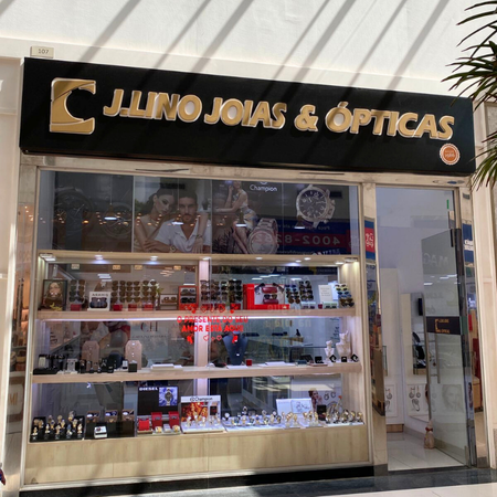 Logo da loja j. lino joias